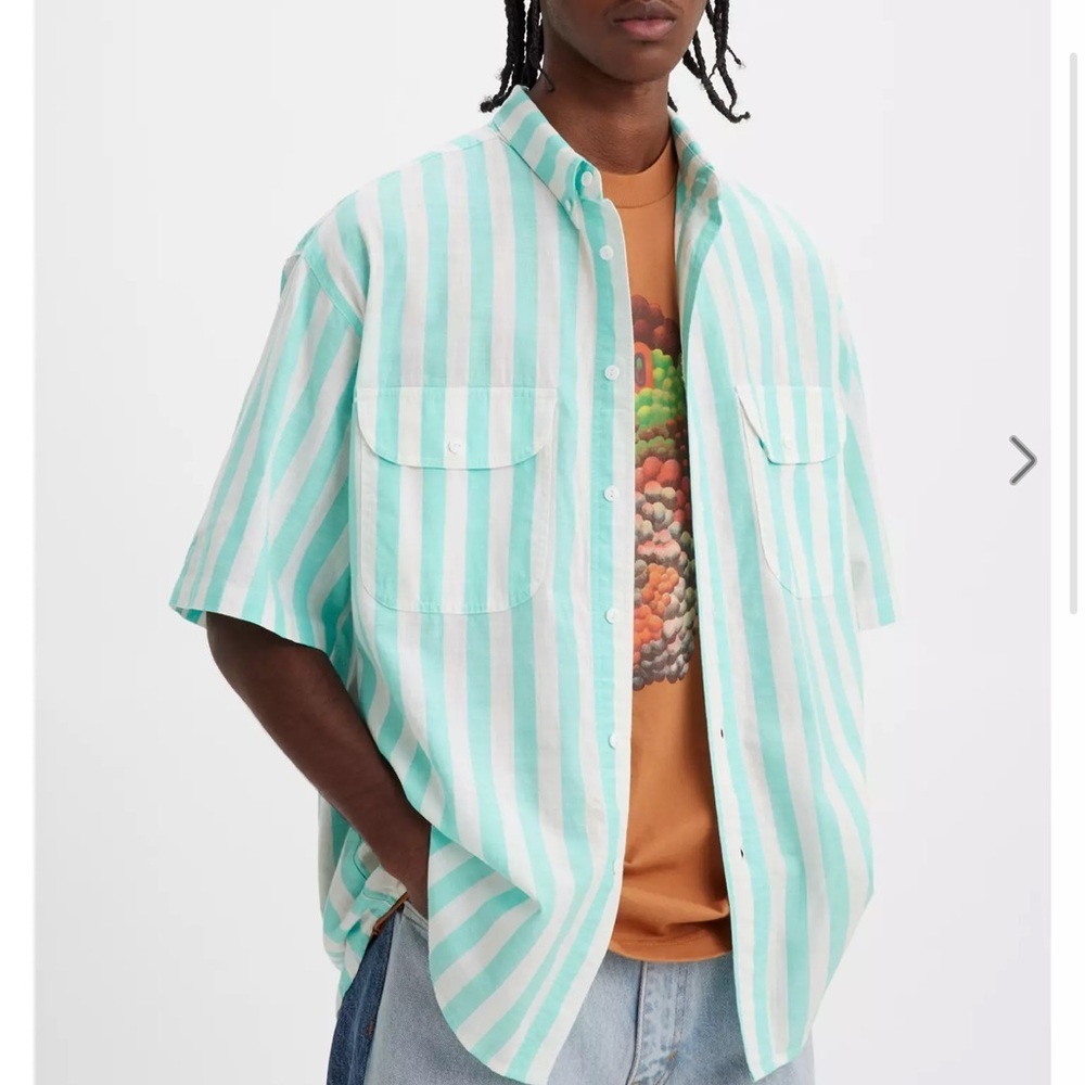 Levi's Men's LEVI'S® SKATEBOARDING WOVEN SHIRT Size XL